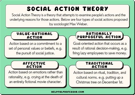 What is social action theory?