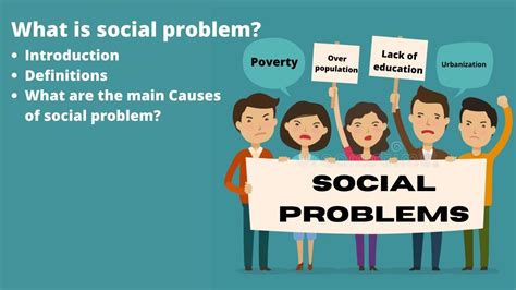 What is social problem and causes?