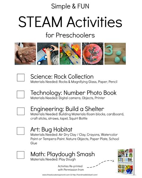 What is steam for preschoolers?