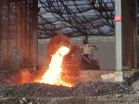 What is steel mill slag made of?