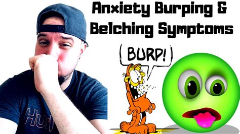 What is stress burping?