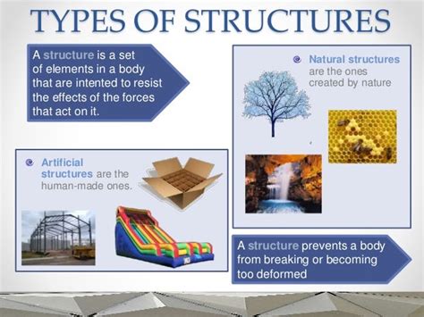 What is structure and its types?
