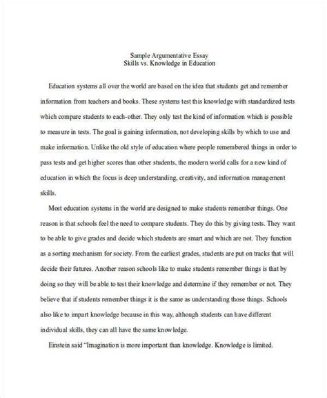 What is student essay?