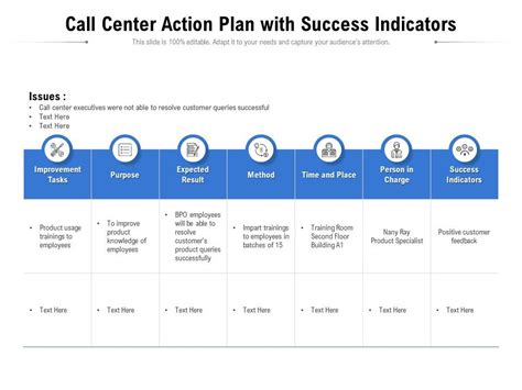 What is success indicator in project plan?