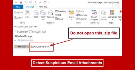 What is suspicious file attachment?