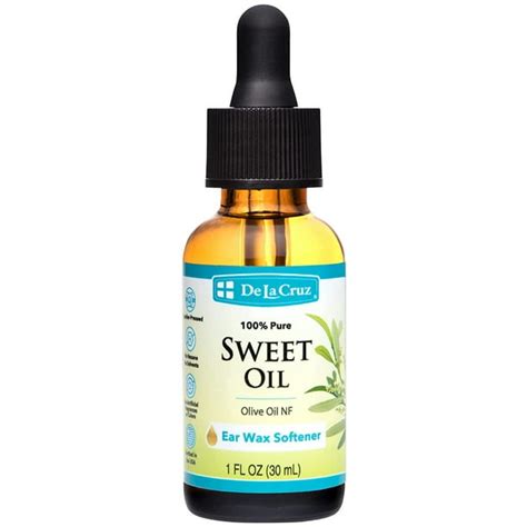 What is sweet oil for ears?