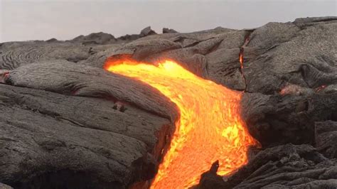 What is synthetic lava made of?