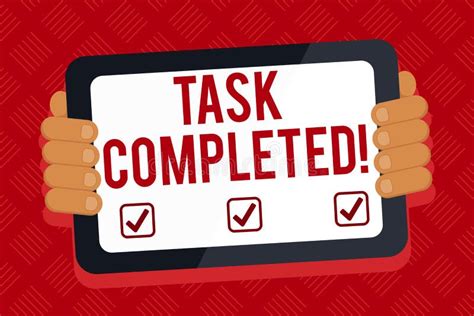 What is task completion?