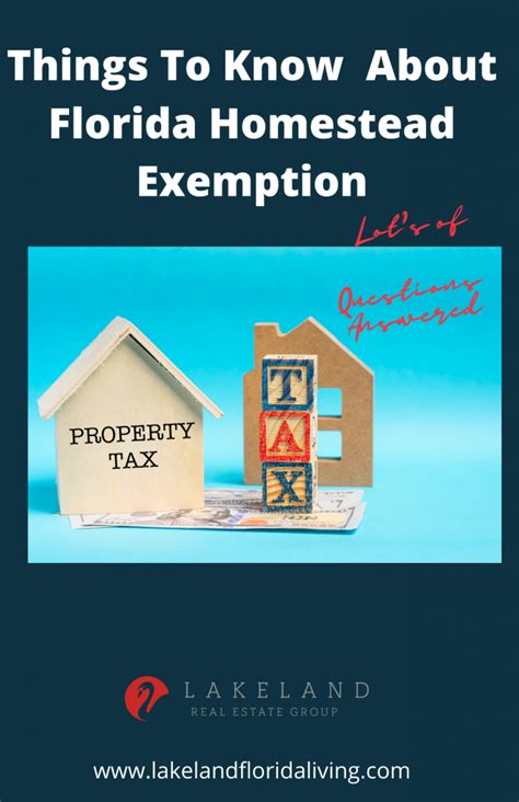 What is the $50000 homestead exemption in Florida?