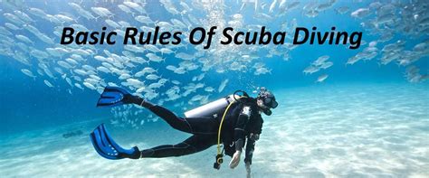 What is the 1 3 rule in scuba diving?