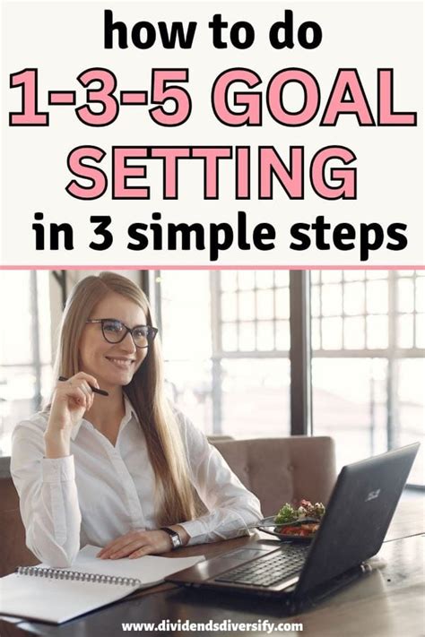 What is the 1-3-5 goal setting?