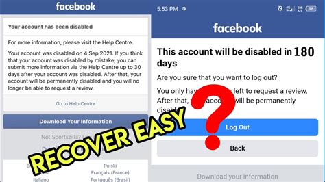 What is the 180 day ban on Facebook?