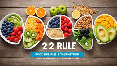 What is the 2 2 2 food rule?