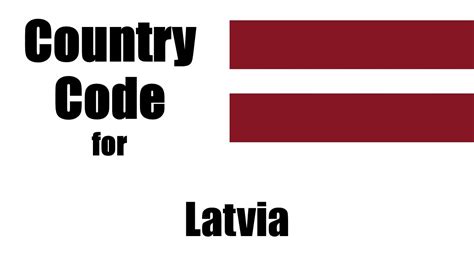 What is the 2 code for Latvia?