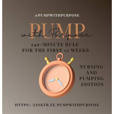 What is the 240 minute rule for pumping?