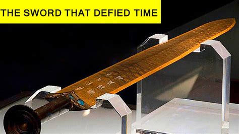 What is the 2400 year old sword found in China?