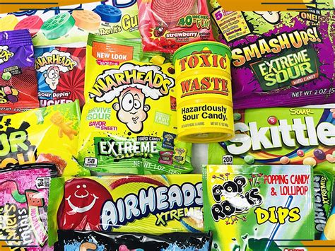 What is the 2nd most sour candy?