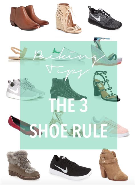 What is the 3 shoe rule?