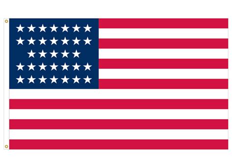 What is the 33 star flag?