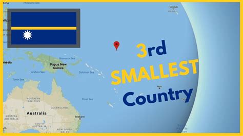 What is the 3rd smallest country in the world?