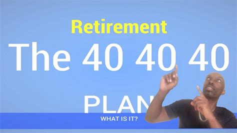 What is the 40 40 rule?