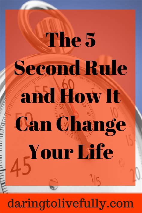 What is the 5 second rule for ADHD?