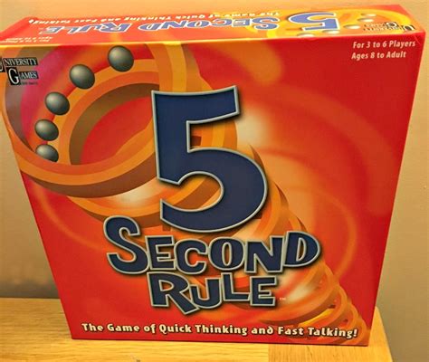 What is the 5 second rule in talking?