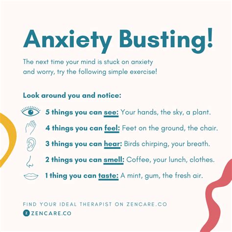 What is the 5-minute rule for anxiety?