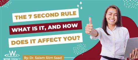 What is the 7 second Rule in marketing?