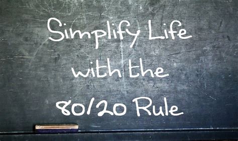What is the 80 20 rule happiness?
