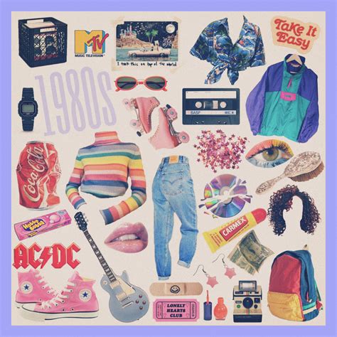 What is the 80s aesthetic?