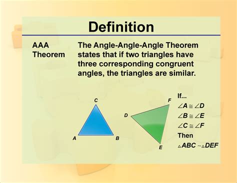 What is the AAA rule in geometry?