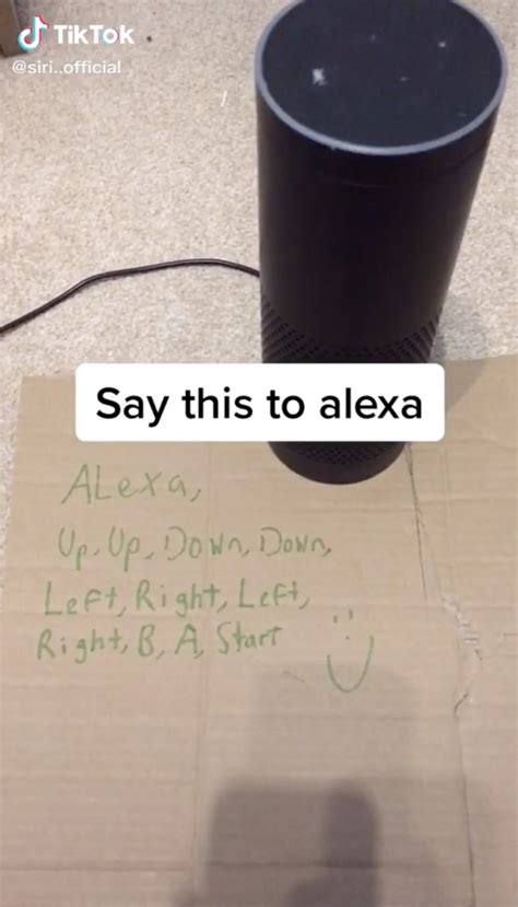 What is the Alexa secret code?