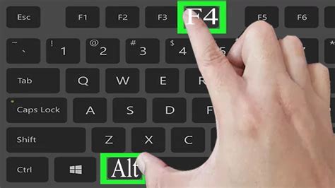 What is the Alt F4 key?