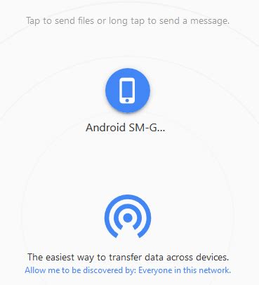 What is the Android equivalent of AirDrop?