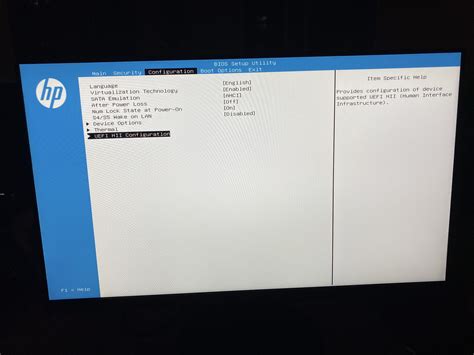 What is the BIOS key for HP?