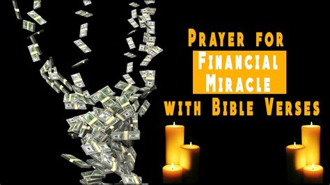 What is the Bible verse for financial miracle?