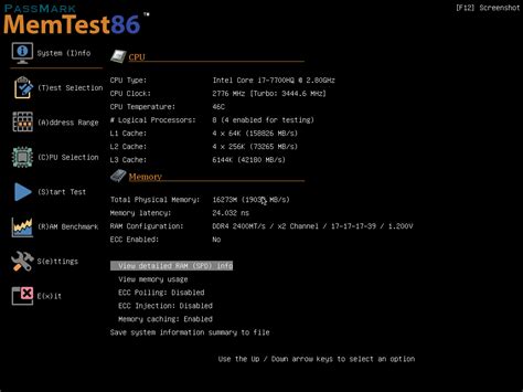 What is the CPU limit for MemTest86?