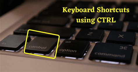 What is the Ctrl shortcut for links?