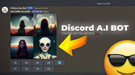 What is the Discord bot that creates AI art?