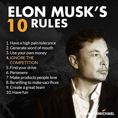 What is the Elon Musk rule?