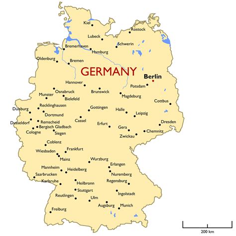 What is the German city in Canada?