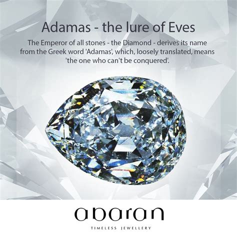 What is the Greek word of diamond?