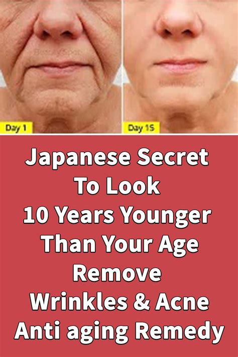 What is the Japanese home remedy for wrinkles?