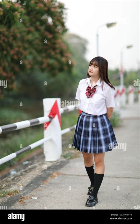 What is the Japanese school girl look called?