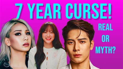 What is the K-pop 7 year curse?