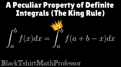 What is the King's rule of integration?