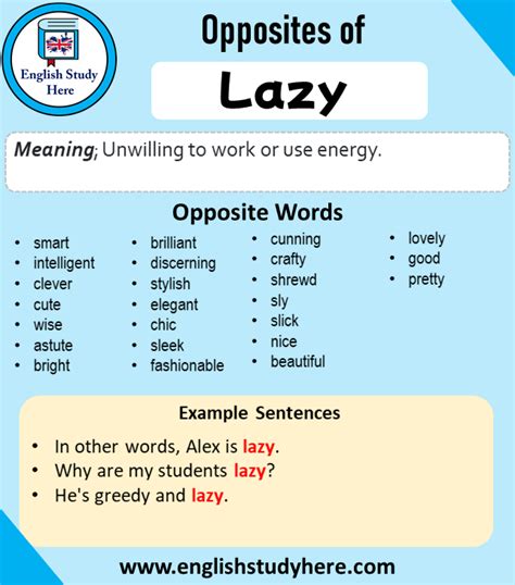 What is the Old English word for lazy?