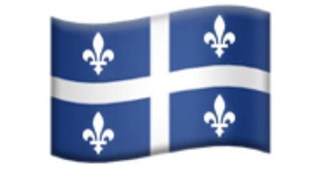 What is the Quebec flag emoji?