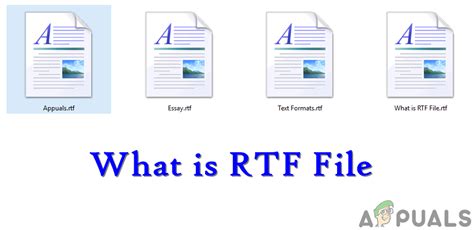 What is the RTF standard?